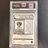 2022-23 Panini NBA Hoops #221 Royce O'Neale Signed Card AUTO PSA Slabbed Nets