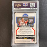 2021-22 Panini Prizm #286 Aaron Wiggins AUTO PSA/DNA Encapsulated RC Thunder