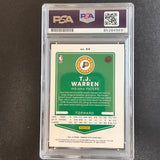 2021-22 Panini Donruss Optic #82 TJ WARREN Signed PSA Slabbed Pacers