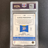 2020-21 Panini Chronicles #120 Aleksej Pokusevski Signed Card AUTO PSA Slabbed RC Thunder