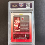 2021-22 Panini Donruss Elite #149 Duncan Robinson Signed Card AUTO PSA Slabbed Heat