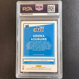 2020-21 Panini Donruss #214 Udoka Azubuike AUTO Signed Card PSA/DNA Encapsulated Jazz