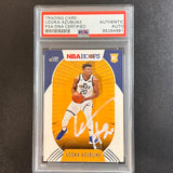 2020-21 Panini Hoops #213 Udoka Azubuike AUTO Signed Card PSA/DNA Encapsulated Jazz RC