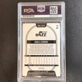 2020-21 Panini Hoops #213 Udoka Azubuike AUTO Signed Card PSA/DNA Encapsulated Jazz RC