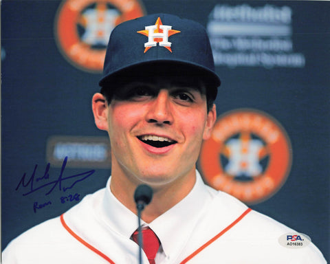 Mark Appel signed 8x10 photo PSA/DNA Autographed Houston Astros