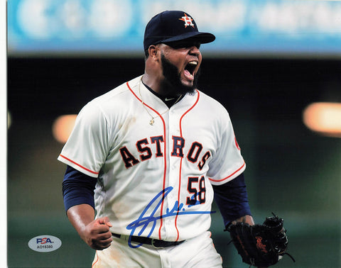 Francis Martes signed 8x10 photo PSA/DNA Houston Astros Autographed