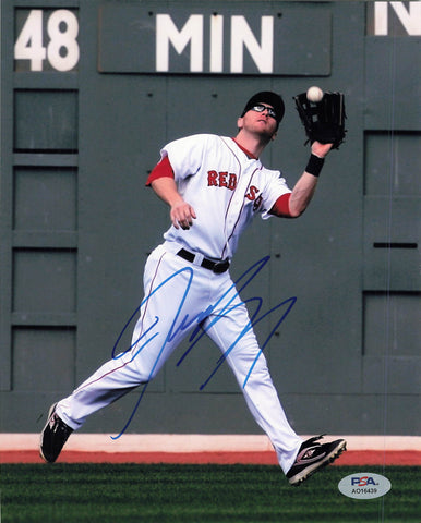 Jason Bay signed 8x10 photo PSA/DNA Red Sox Autographed