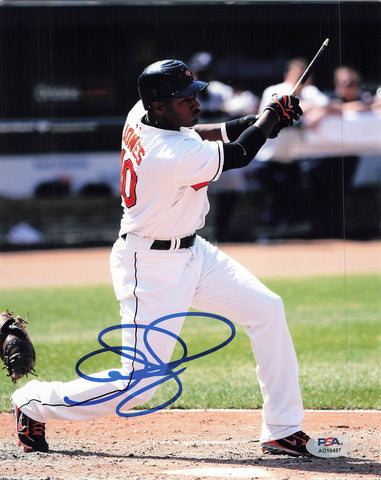 Adam Jones Signed 8x10 photo Baltimore Orioles PSA/DNA Autographed