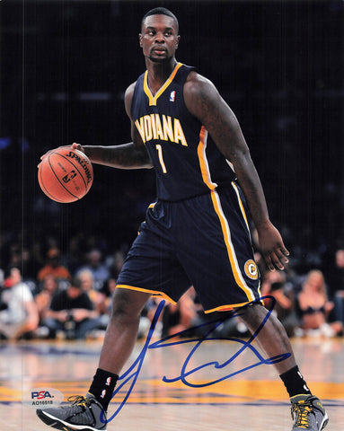 Lance Stephenson signed 8x10 photo PSA/DNA Indiana Pacers Autographed