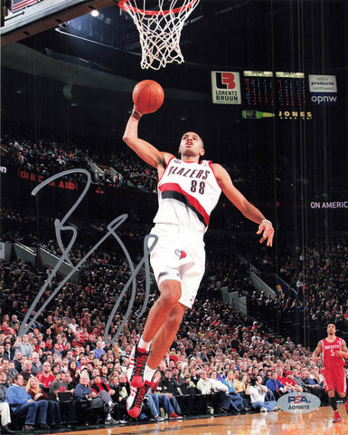 Nicolas Batum signed 8x10 photo PSA/DNA Portland Trailblazers Autographed