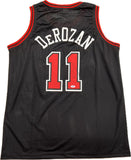 DeMar DeRozan signed jersey PSA/DNA Chicago Bulls Autographed