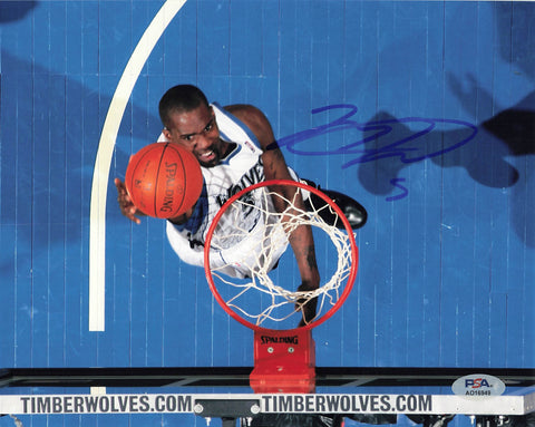 REGGIE EVANS signed 8x10 photo PSA/DNA Minnesota Timberwolves Autographed