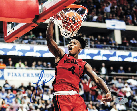 LONNIE WALKER IV Signed 8x10 Photo PSA/DNA Miami Hurricanes Autographed