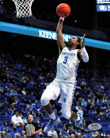 TYTY WASHINGTON Jr. signed 8x10 photo PSA/DNA Kentucky Wildcats Autographed