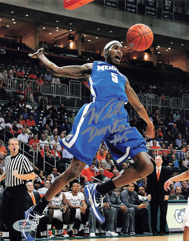 WILL BARTON signed 8x10 photo PSA/DNA Memphis Tigers Autographed