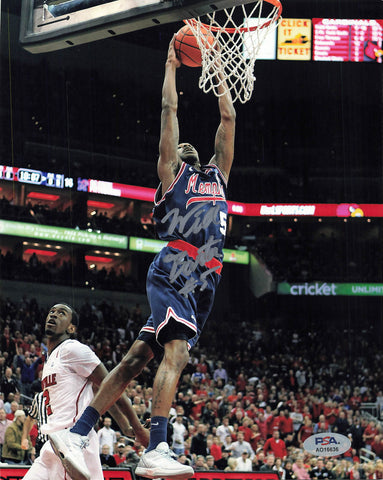 WILL BARTON signed 8x10 photo PSA/DNA Memphis Tigers Autographed