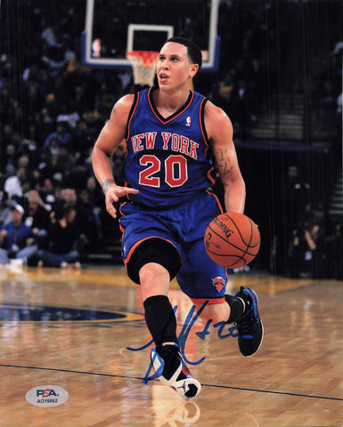 Mike Bibby signed 8x10 photo PSA/DNA New York Knicks Autographed