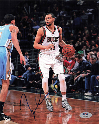 MICHAEL CARTER-WILLIAMS signed 8x10 photo PSA/DNA Milwaukee Bucks Autographed