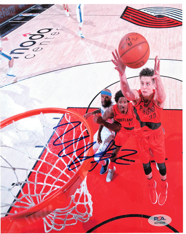 Zach Collins signed 8x10 photo PSA/DNA Portland Gonzaga autographed Trail Blazers