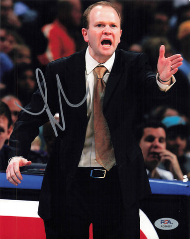 Lawrence Frank signed 8x10 photo PSA/DNA Autographed Coach