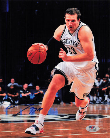 Mirza Teletovic signed 8x10 photo PSA/DNA Autographed NBA