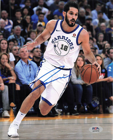 Omri Casspi signed 8x10 photo PSA/DNA Warriors Autographed