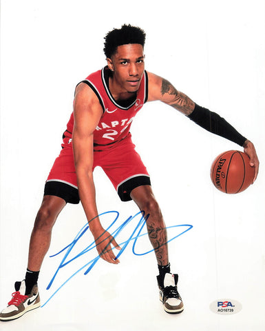 Patrick McCaw signed 8x10 photo PSA/DNA Toronto Raptors Autographed