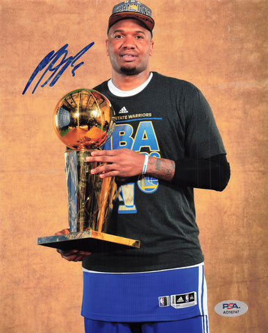 Marreese Speights signed 8x10 photo PSA/DNA Golden State Warriors Autographed