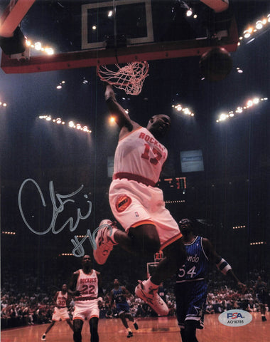 Mario Elie signed 8x10 photo PSA/DNA Houston Rockets Autographed