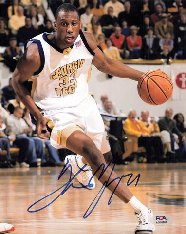 Thaddeus Young signed 8x10 photo PSA/DNA Indiana Pacers Autographed