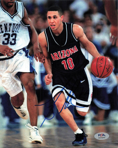 Mike Bibby signed 8x10 photo PSA/DNA Arizona Wildcats Autographed