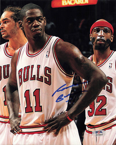 Ronnie Brewer signed 8x10 photo PSA/DNA Chicago Bulls Autographed