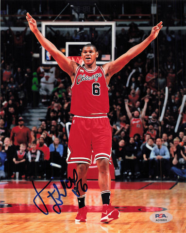 Carlos Boozer signed 8x10 photo PSA/DNA Chicago Bulls Autographed