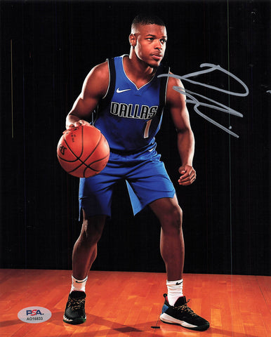 Dennis Smith Jr Signed 8x10 photo PSA/DNA Dallas Mavericks Autographed