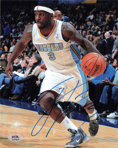 Ty Lawson signed 8x10 photo PSA/DNA Denver Nuggets Autographed