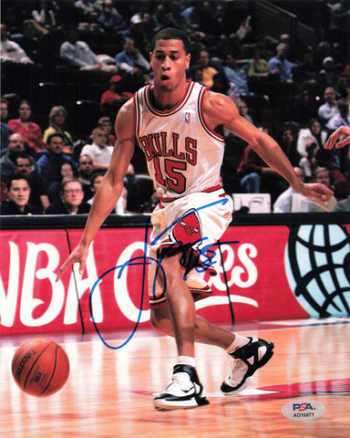 Jannero Pargo signed 8X10 photo PSA/DNA Chicago Bulls Autographed