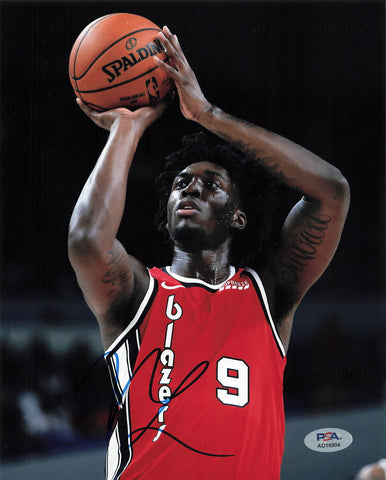 Nassir Little signed 8x10 photo PSA/DNA Portland Trailblazers Autographed