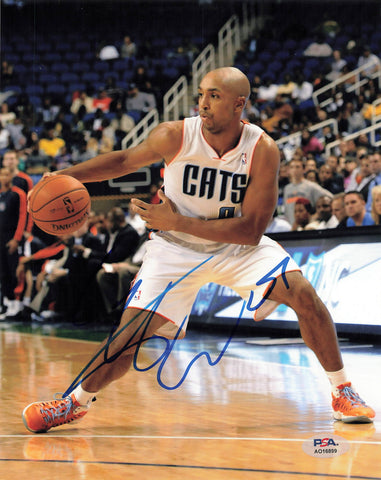 Gerald Henderson signed 8x10 Photo PSA/DNA Charlotte Bobcats Autographed