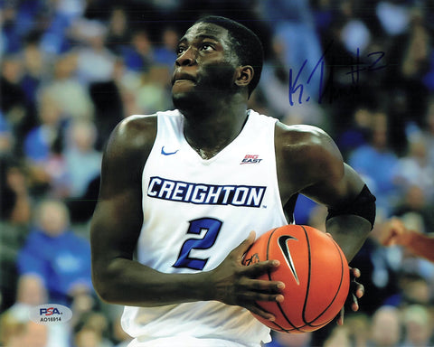 KHYRI THOMAS signed 8x10 photo PSA/DNA Creighton Autographed