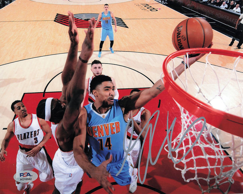 Gary Harris signed 8x10 photo PSA/DNA Denver Nuggets Autographed