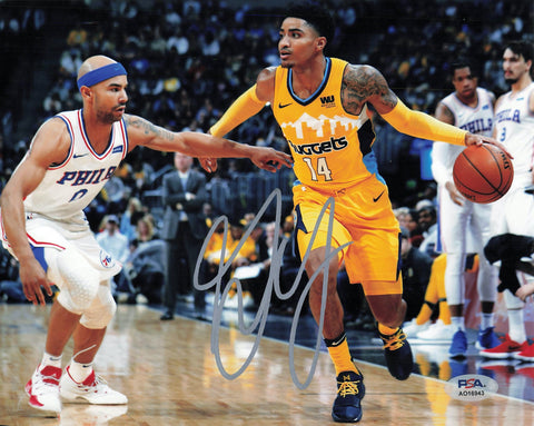 Gary Harris signed 8x10 photo PSA/DNA Denver Nuggets Autographed