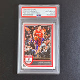 2022-23 Panini NBA Hoops #212 Drew Eubanks signed card PSA Autographed Trail Blazers