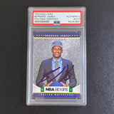 2012 Panini NBA Hoops #292 Bernard James Signed Card AUTO PSA Slabbed Mavericks