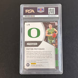 2020 Panini Prizm Draft Picks #76 Payton Pritchard Signed Card PSA Slabbed RC Celtics