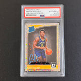 2018-19 Donruss Rated Rookie #176 AARON HOLIDAY Signed Rookie Card AUTO PSA Slabbed RC Pacers