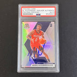 2019-20 Panini Mosaic #205 Nickeil Alexander-Walker Signed Card AUTO PSA Slabbed Pelicans