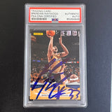 2009-10 Panini #145 Brendan Haywood Signed Card AUTO PSA Slabbed Wizards