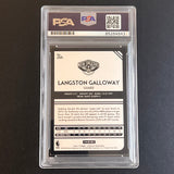 2016-17 Panini Complete #255 Langston Galloway Signed Card AUTO PSA Slabbed Pelicans