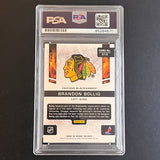 2012-13 Panini Hot Rookies #515 Brandon Bollig Signed Card PSA Slabbed Blackhawks