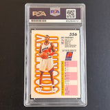 1993-94 Fleer #356 Joe Courtney Signed Card AUTO PSA Slabbed Suns